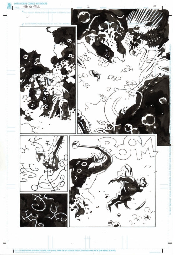 Mike Mignola's Hellboy In Hell and Other Stories Artisan Edition