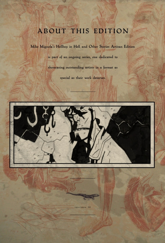 Mike Mignola's Hellboy In Hell and Other Stories Artisan Edition