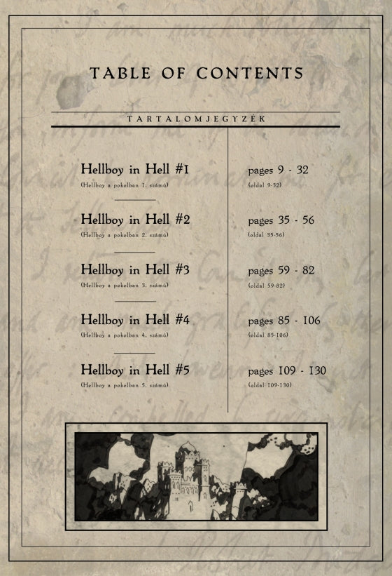 Mike Mignola's Hellboy In Hell and Other Stories Artisan Edition