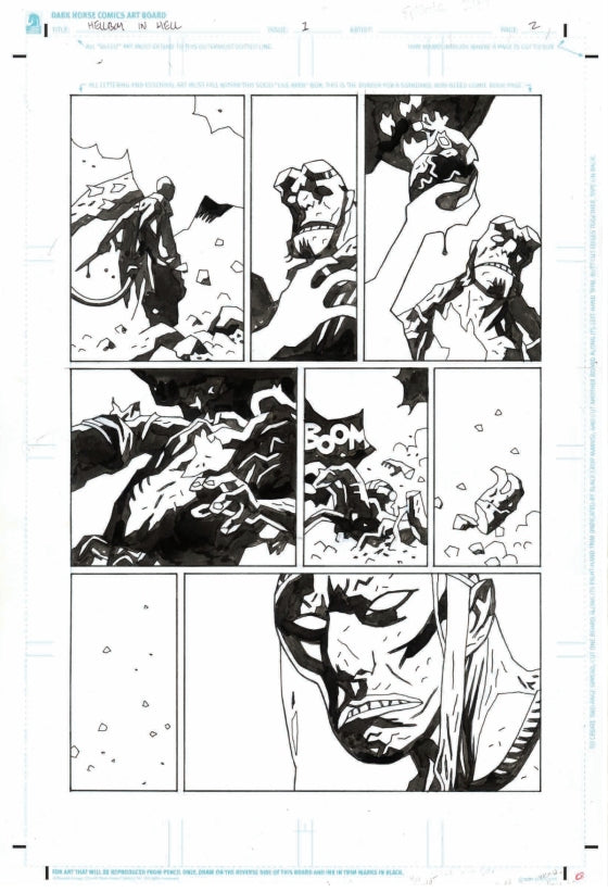 Mike Mignola's Hellboy In Hell and Other Stories Artisan Edition