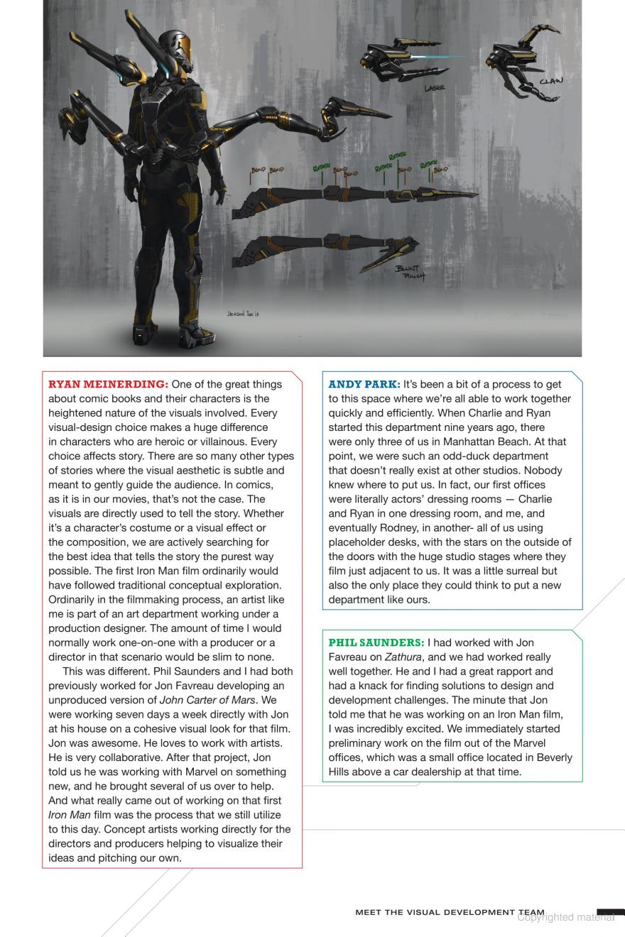 How to Paint Characters the Marvel Studios Way - Signed by Ryan Meinerding