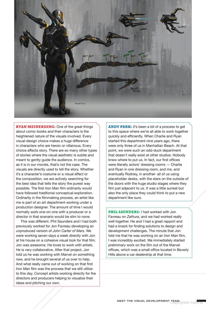 How to Paint Characters the Marvel Studios Way - Signed by Ryan Meinerding