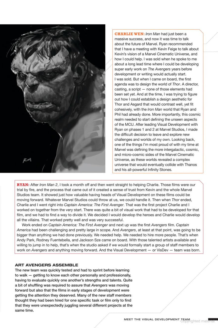 How to Paint Characters the Marvel Studios Way - Signed by Ryan Meinerding