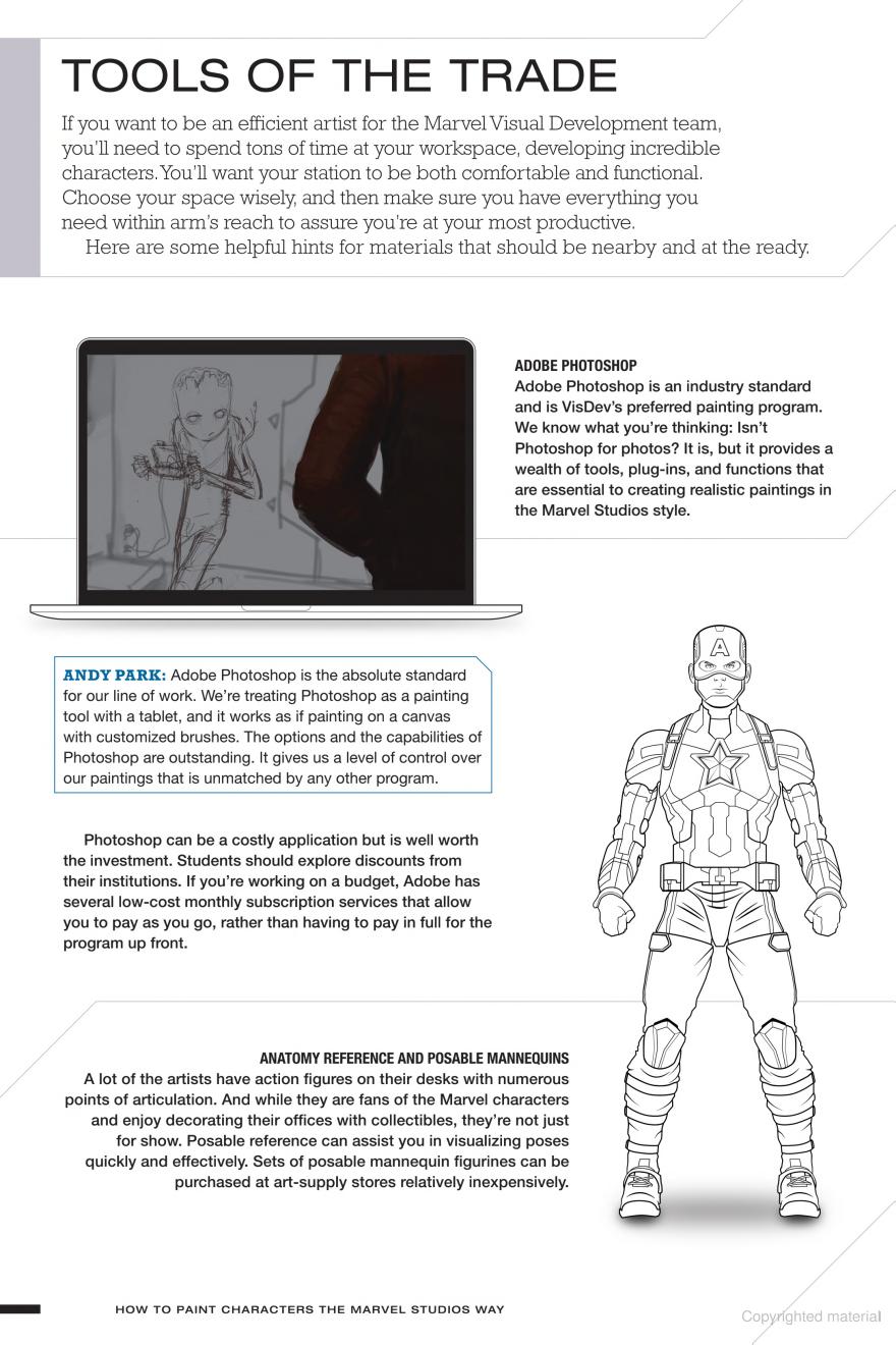 How to Paint Characters the Marvel Studios Way - Signed by Ryan Meinerding
