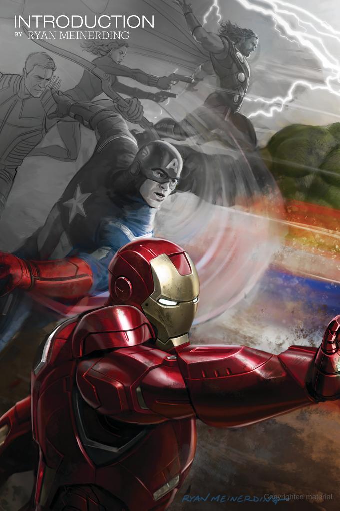 How to Paint Characters the Marvel Studios Way - Signed by Ryan Meinerding