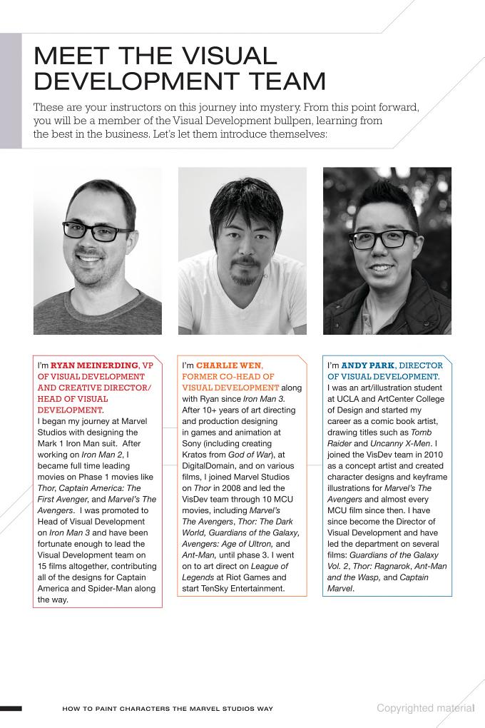 How to Paint Characters the Marvel Studios Way - Signed by Ryan Meinerding