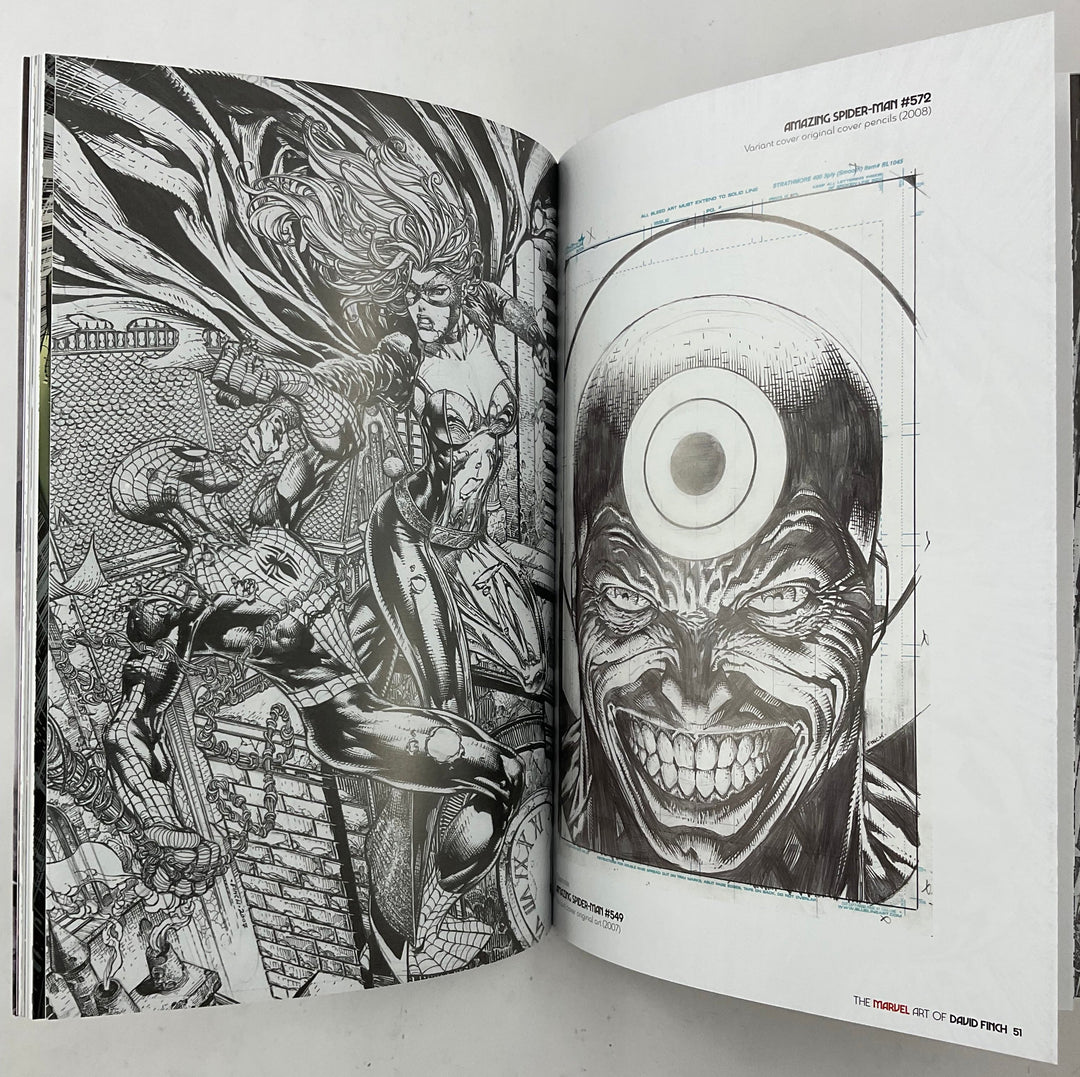 The Marvel Art of David Finch - Hardcover Set - Signed