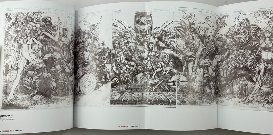 The Marvel Art of David Finch - Hardcover Set - Signed