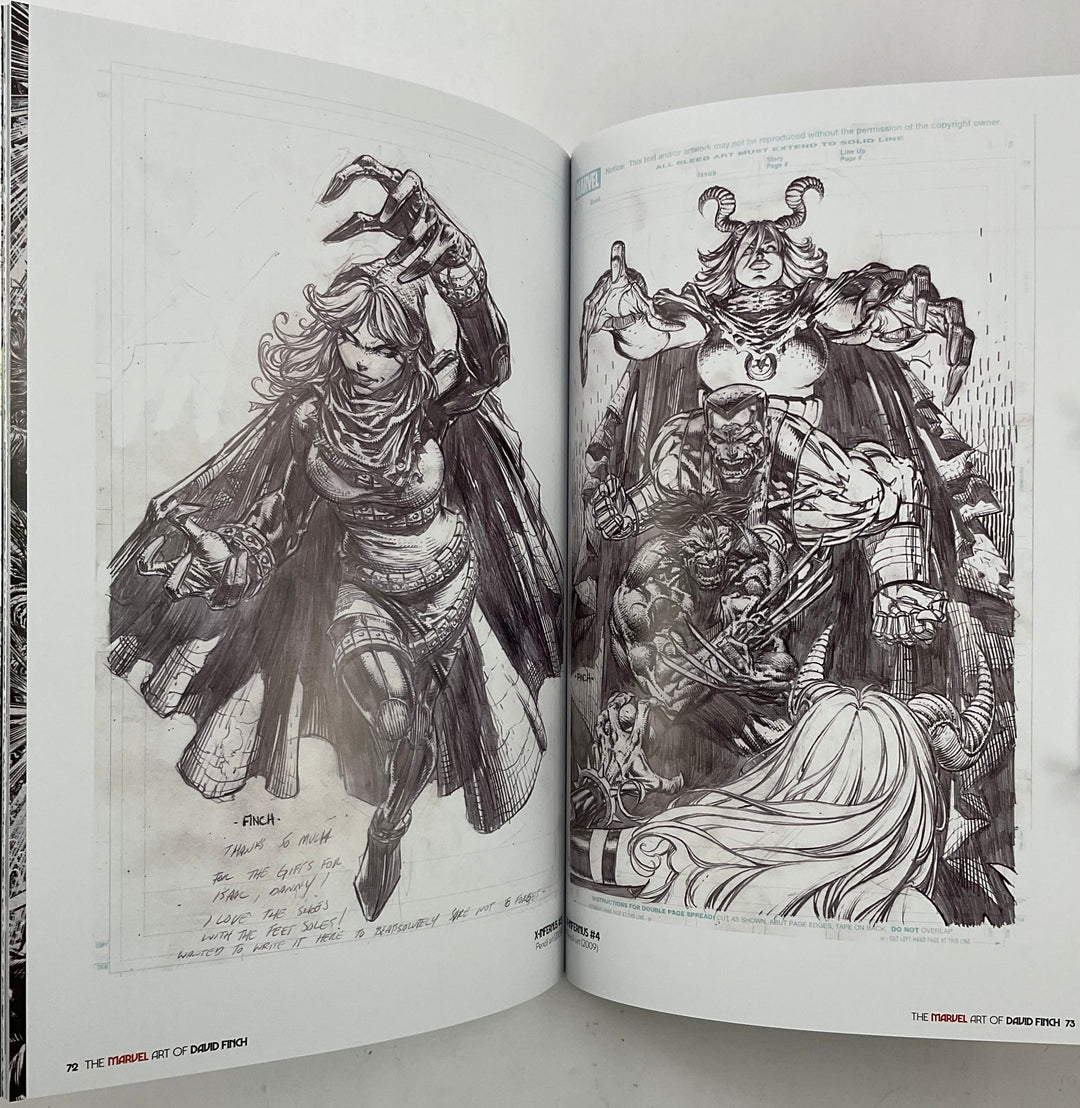 The Marvel Art of David Finch - Hardcover Set - Signed