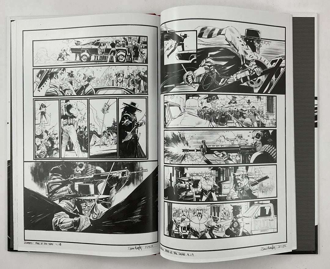 Zorro: d'entre les morts - Version Noir et Blanc - Signed