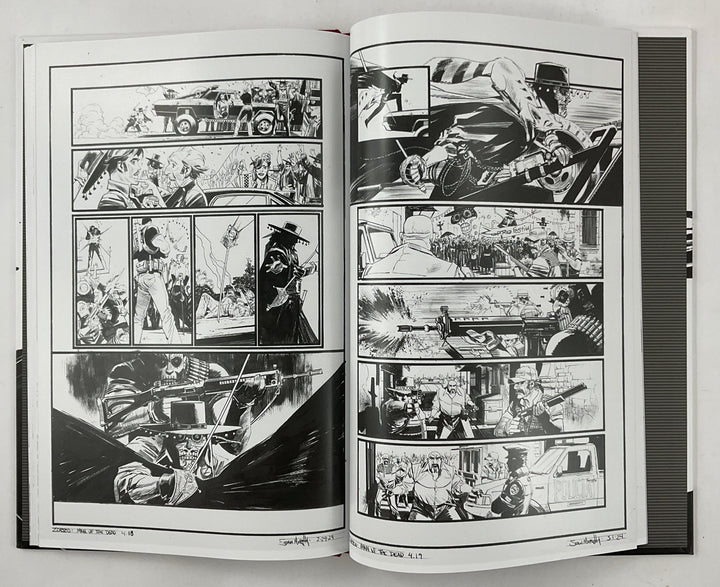 Zorro: d'entre les morts - Version Noir et Blanc - Signed