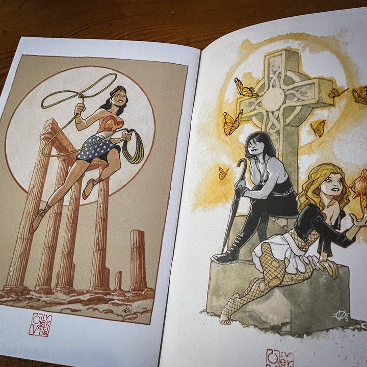 Olivier Vatine's 2024 Sketchbook - Signed