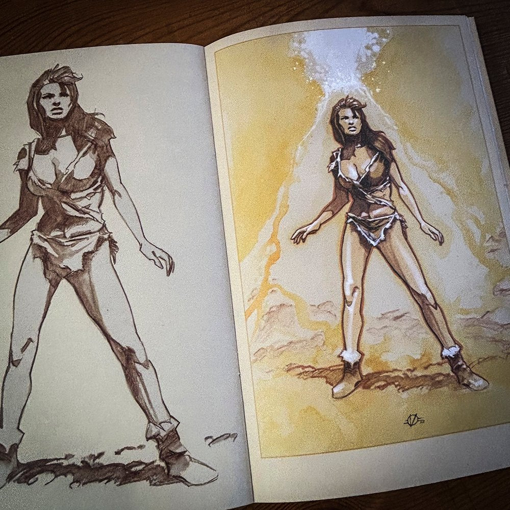 Olivier Vatine's 2024 Sketchbook - Signed