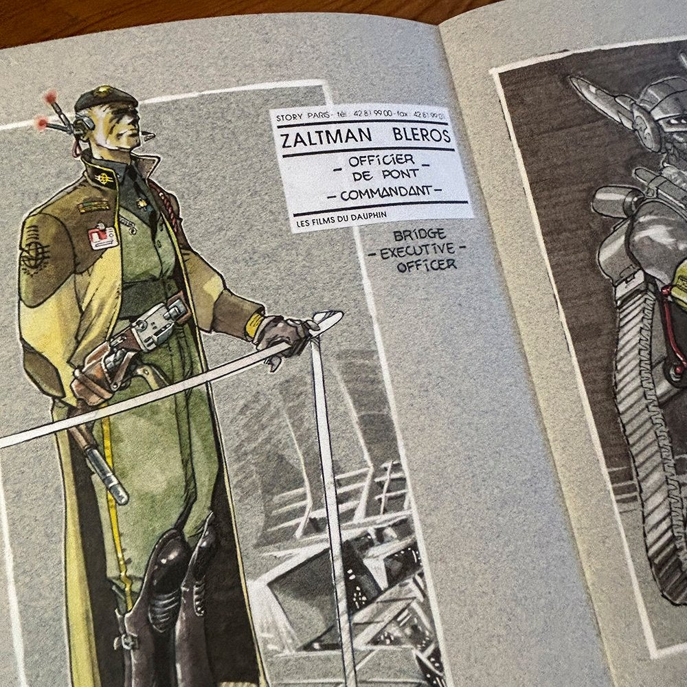 Olivier Vatine's 2024 Sketchbook - Signed