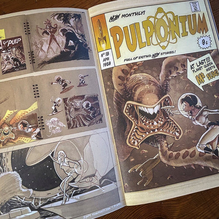 Olivier Vatine's 2024 Sketchbook - Signed