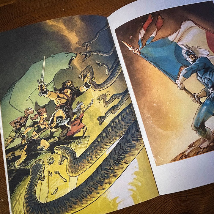 Olivier Vatine's 2024 Sketchbook - Signed