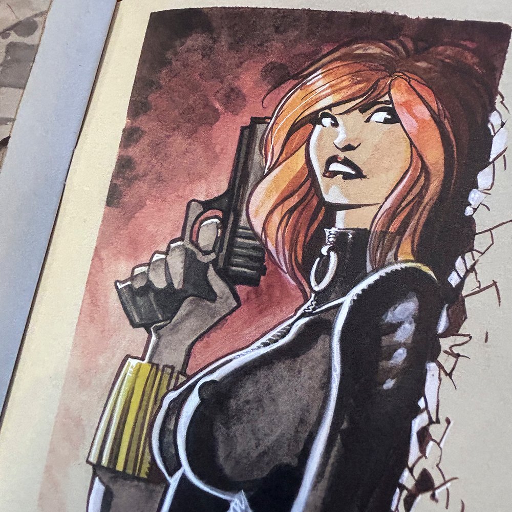 Olivier Vatine's 2024 Sketchbook - Signed