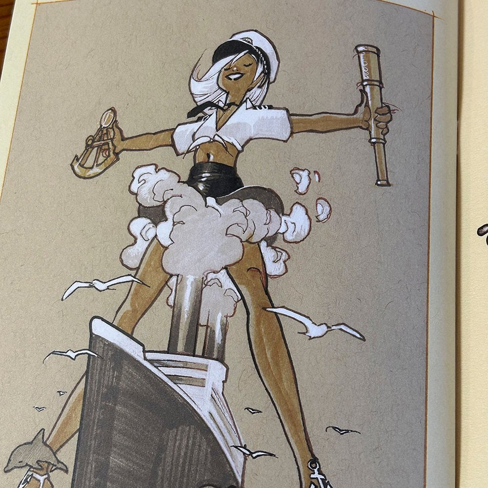 Olivier Vatine's 2024 Sketchbook - Signed