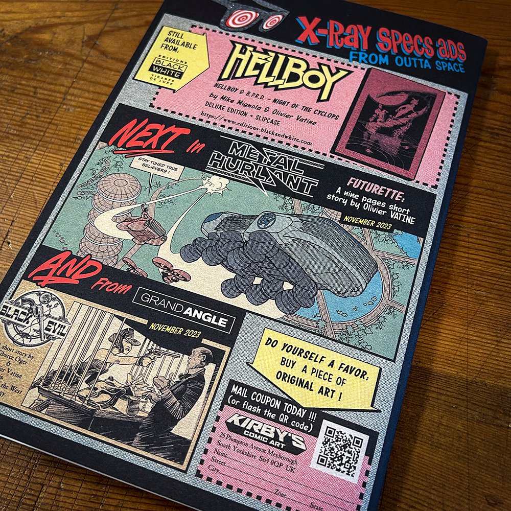 Olivier Vatine's 2024 Sketchbook - Signed