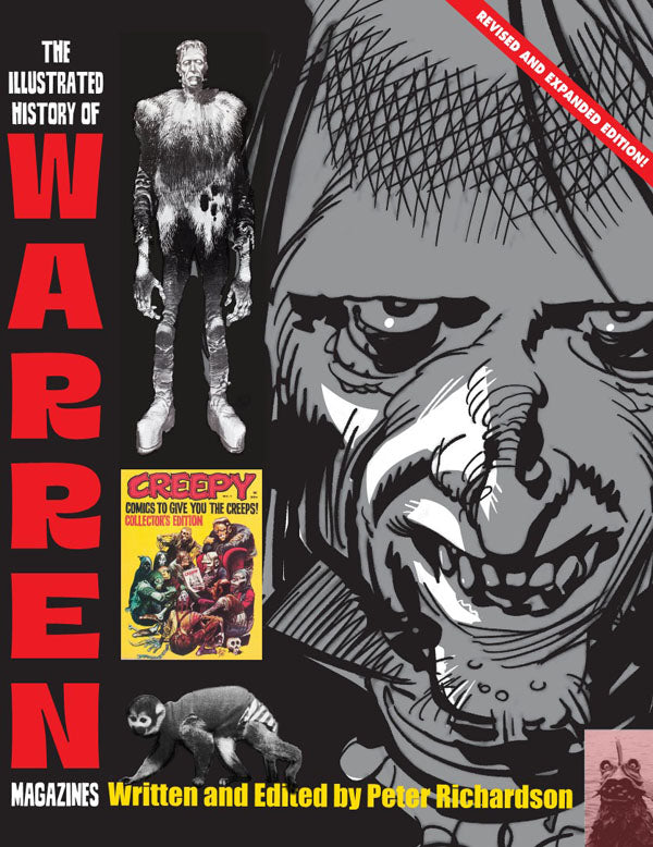 The illustrated History of Warren Magazines Revised and Expanded Edition - Illustrators Quarterly Special  - Hardcover