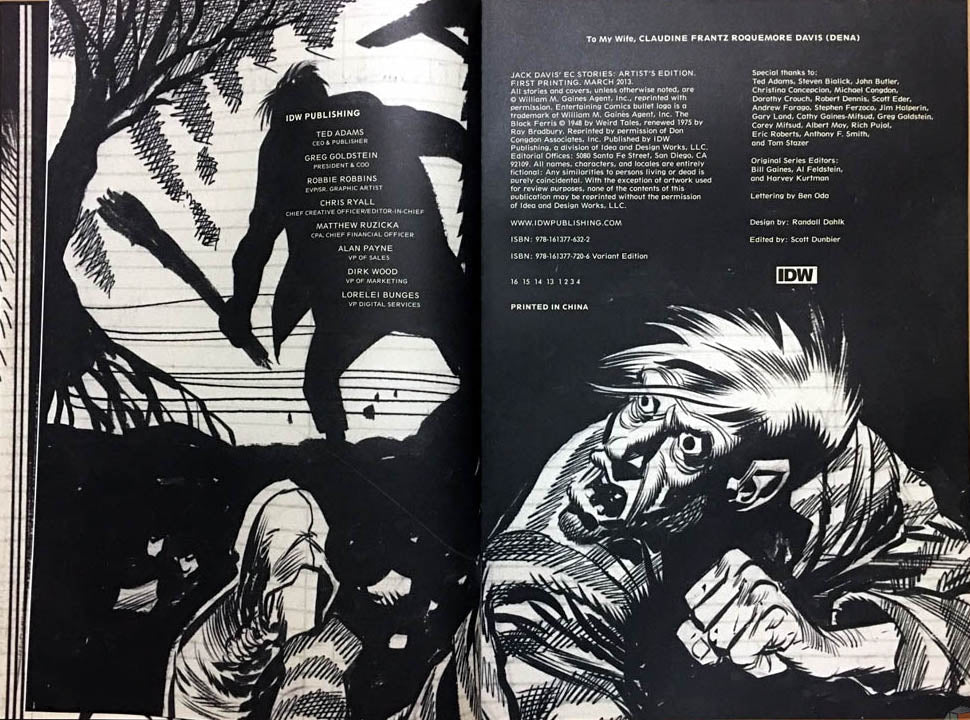 Jack Davis' EC Stories Artist's Edition