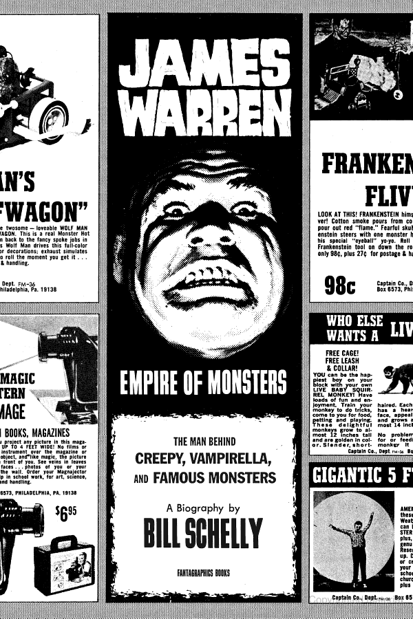 James Warren, Empire of Monsters: The Man Behind Creepy, Vampirella, and Famous Monsters