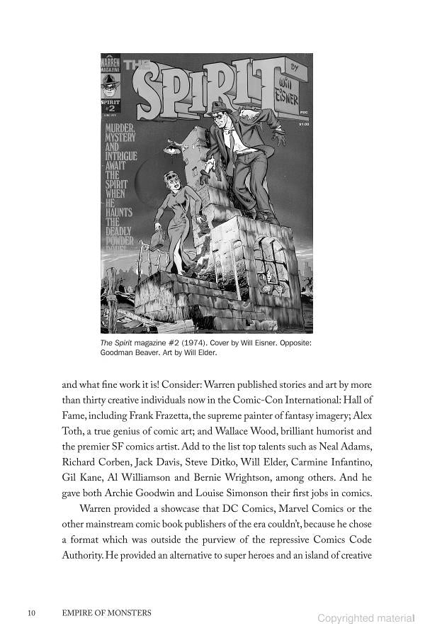 James Warren, Empire of Monsters: The Man Behind Creepy, Vampirella, and Famous Monsters