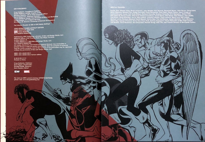 John Byrne's X-Men Artist's Edition