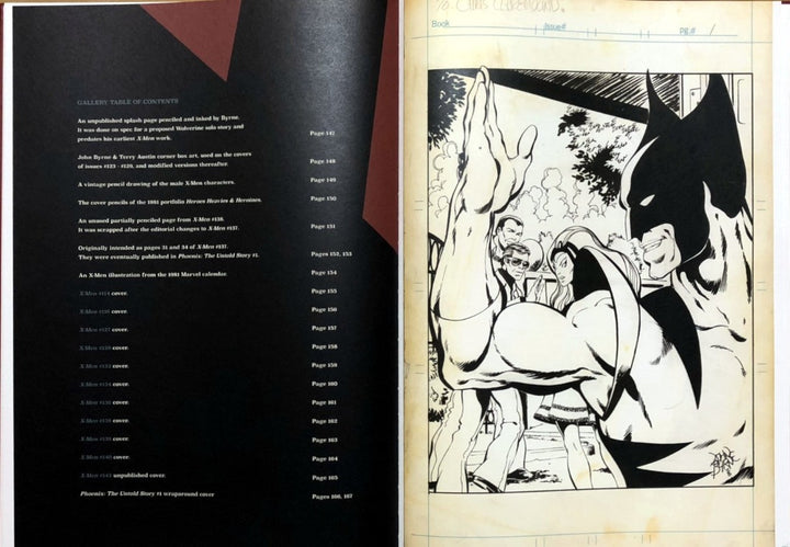 John Byrne's X-Men Artist's Edition