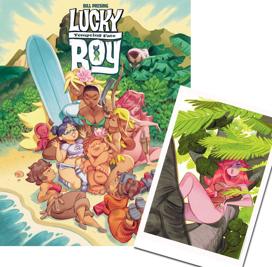 Lucky Boy: Tempting Fate - Signed & Numbered Bookplate Edition