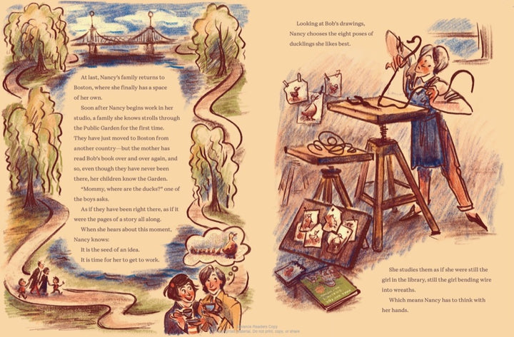 Make Way: The Story of Robert McCloskey, Nancy Schön, and Some Very Famous Ducklings - Signed First Printing