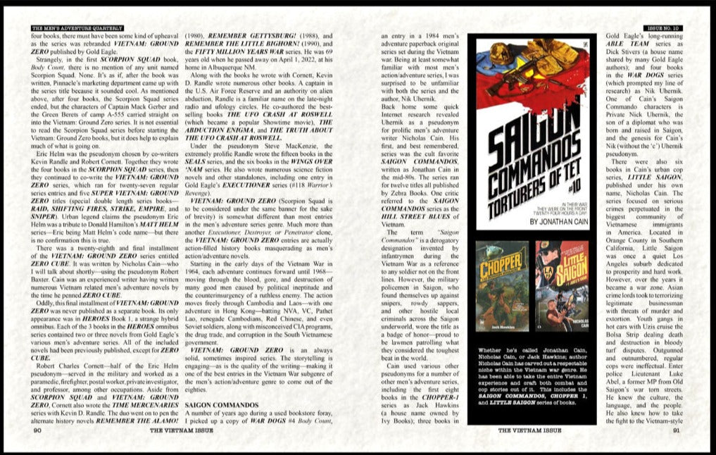 Men's Adventure Quarterly Vol. 10