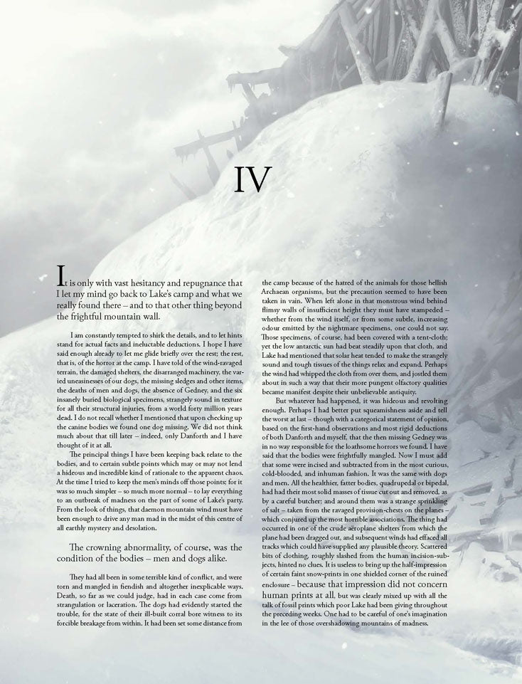 At the Mountains of Madness, Vol. 1