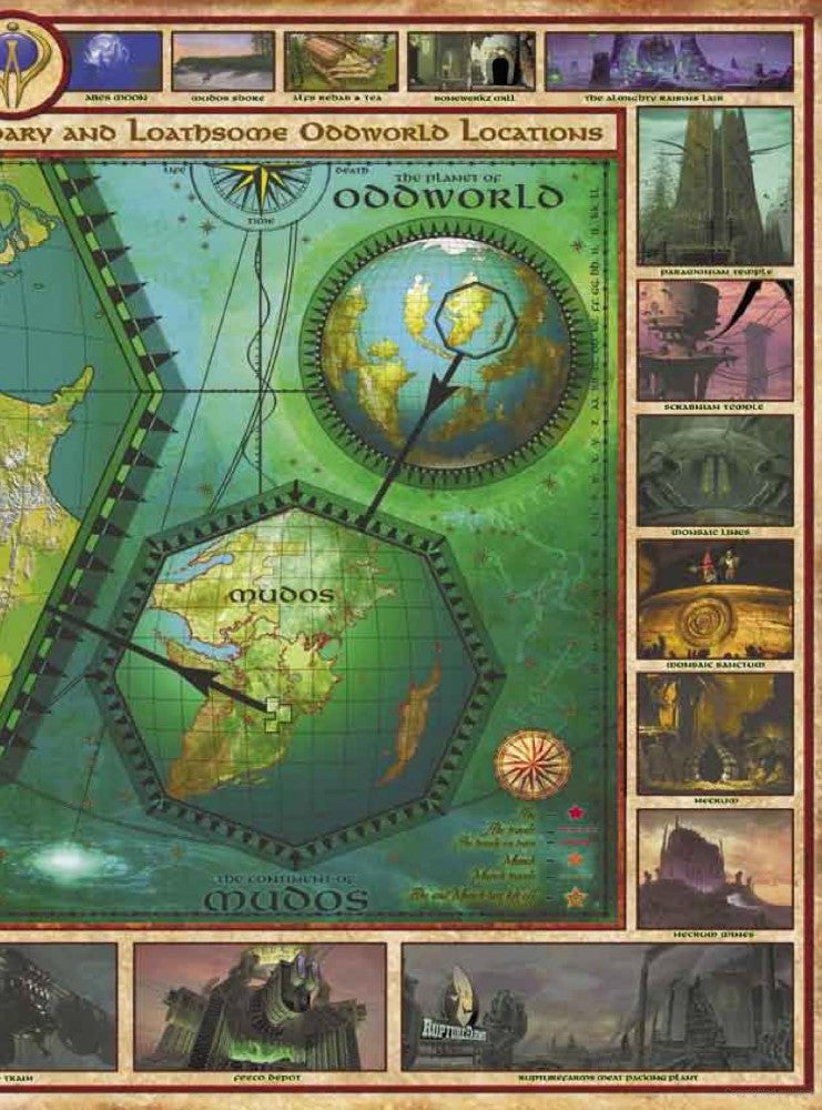 The Art of Oddworld: Inhabitants: The First Ten Years, 1994-2004