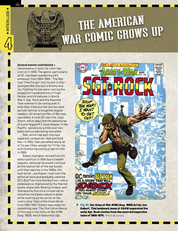 Our Artists At War: The Best Of The Best American War Comics