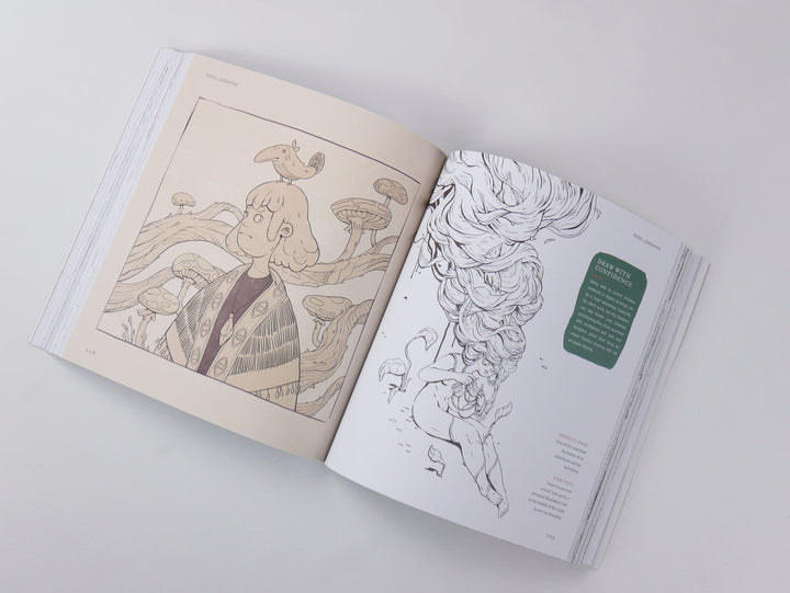 Sketching from the Imagination: Storytelling