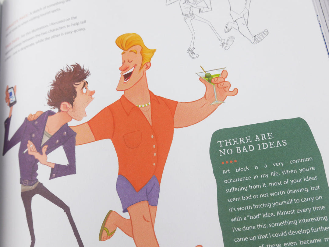 Sketching from the Imagination: Storytelling