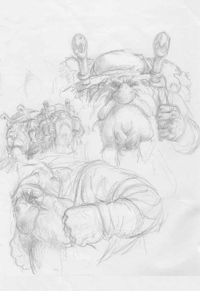 Paul Bonner: Scribbles and Sketches (Limited Edition - Unsigned)