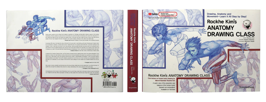 Rockhe Kim's Anatomy Drawing Class - in English