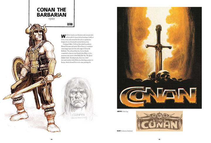 The Art of Ron Cobb - First Printing with Two Exclusive Prints and Exclusive Nostromo Pin