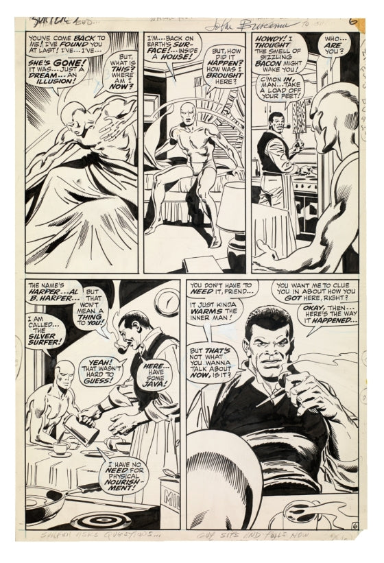 John Buscema's Silver Surfer Artisan Edition