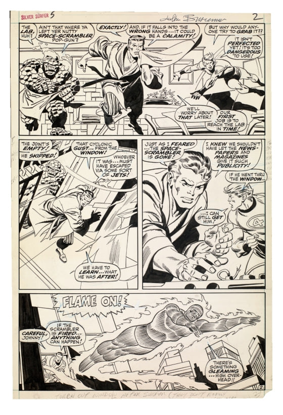 John Buscema's Silver Surfer Artisan Edition