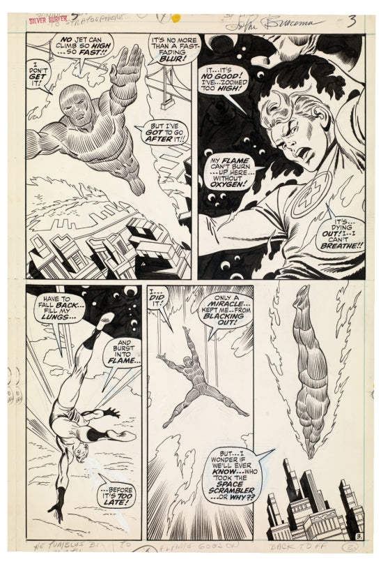 John Buscema's Silver Surfer Artisan Edition