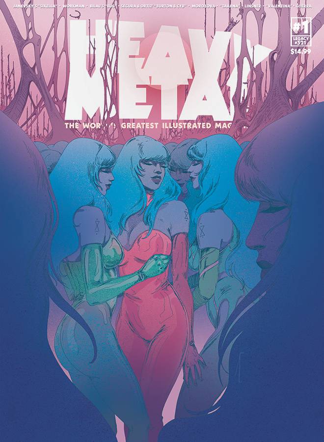 Heavy Metal #1 - Janevsky Cover 1E