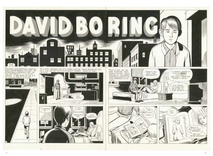 Original Art: Daniel Clowes