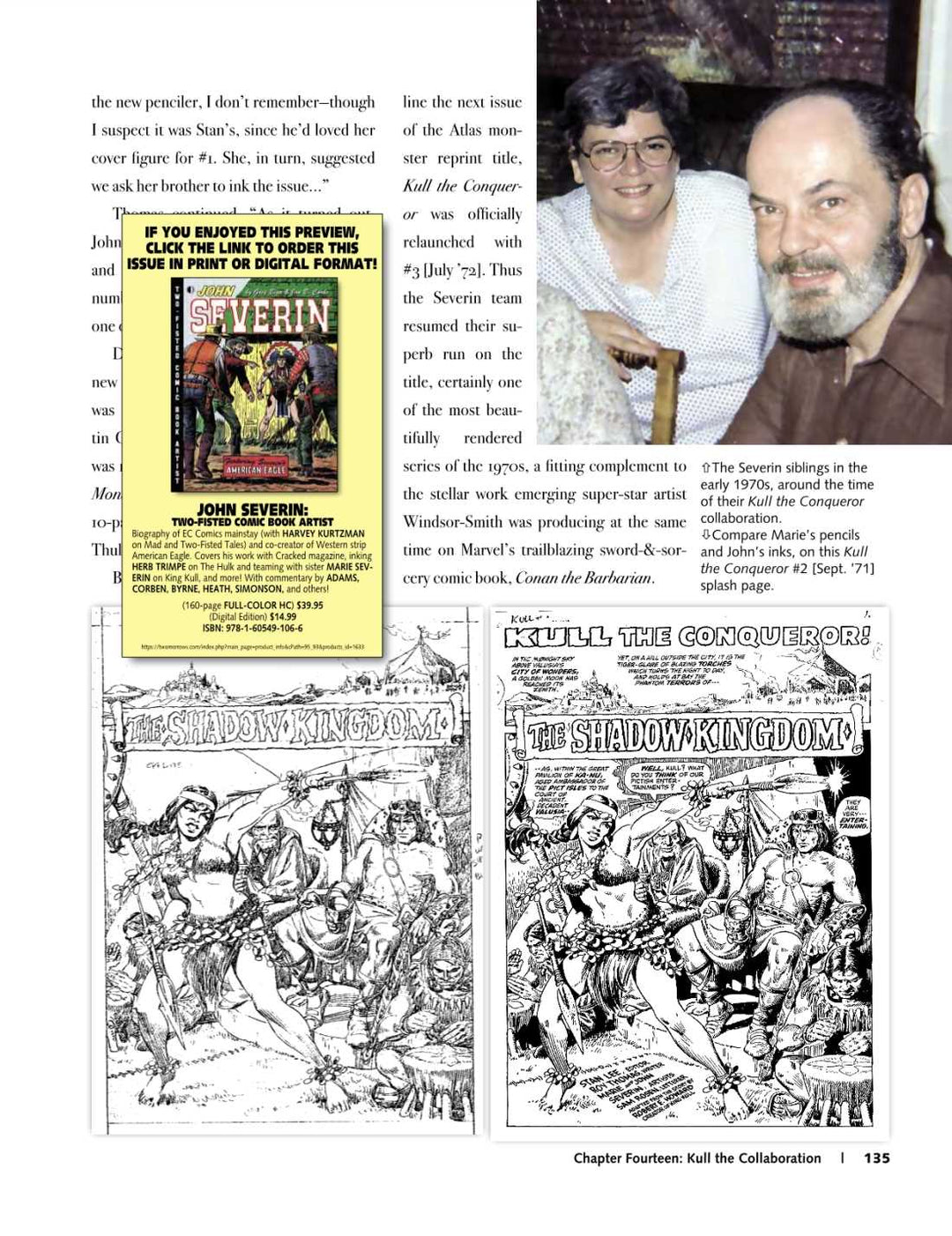 John Severin: Two-Fisted Comic Book Artist - Hardcover First