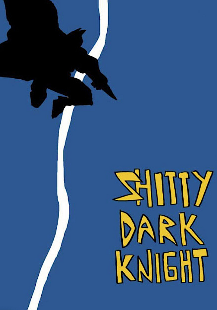 Shitty Dark Knight - Signed with a Drawing