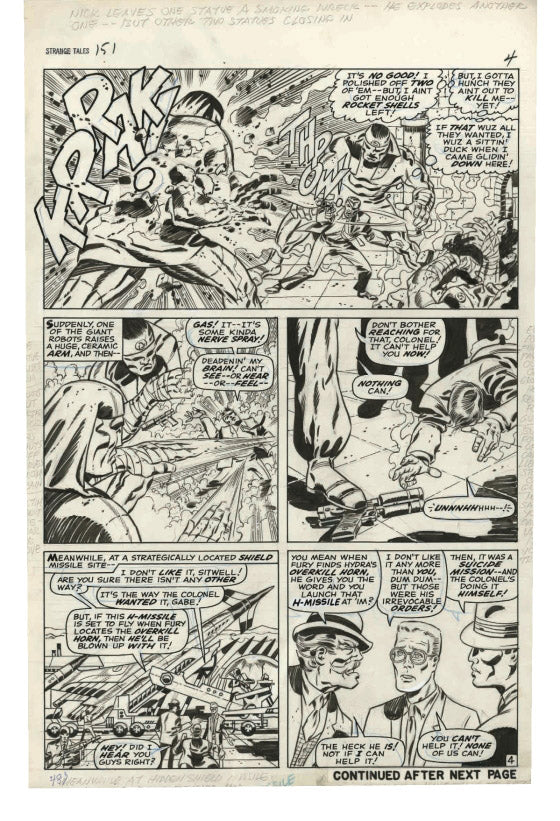 Steranko Nick Fury Agent of S.H.I.E.L.D. Artisan Edition
