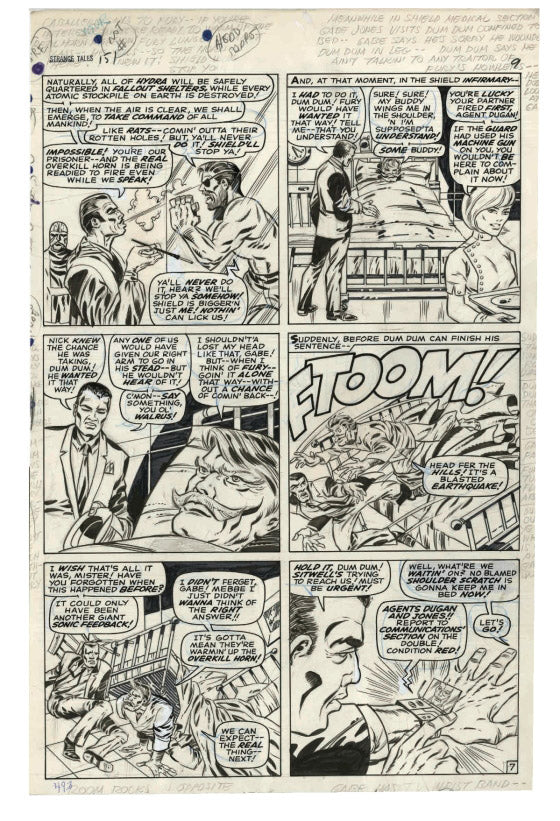 Steranko Nick Fury Agent of S.H.I.E.L.D. Artisan Edition