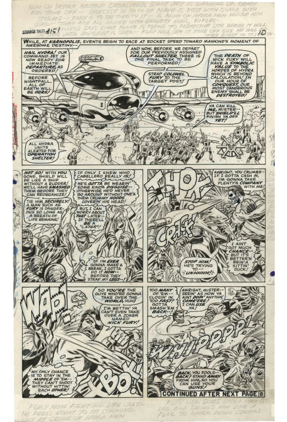 Steranko Nick Fury Agent of S.H.I.E.L.D. Artisan Edition